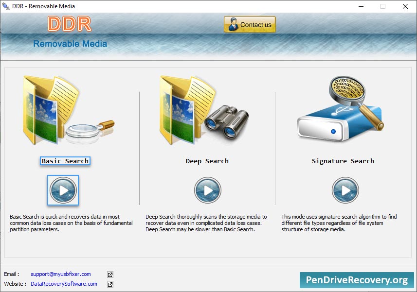 USB Digital Media Recovery Software