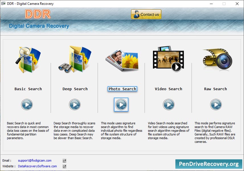 Digital Camera Recovery Software